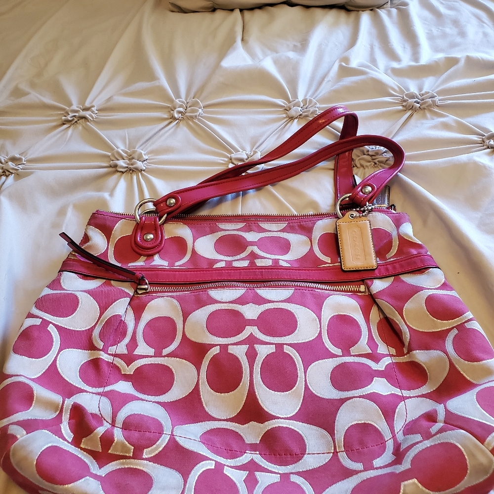 Coach Bag large with monogram